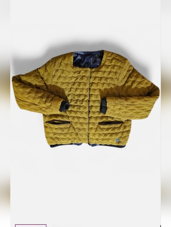 The North Face Jackets & Blazers - The North Face Cryos Reversible GTX Down Bomber Jacket Indigo Denim Jacquard L